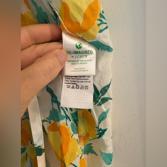 Jcrew Factory Tie sarong cover-up Size Large NWT - Picture 3 of 5